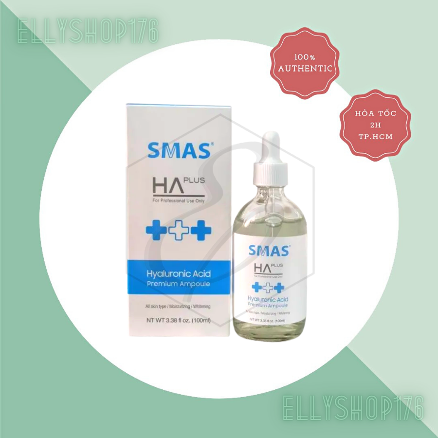 Tinh chất dưỡng ẩm SMAS Hyaluronic acid 100ml